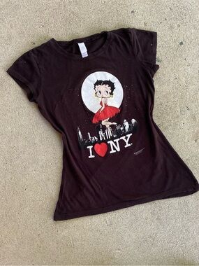 I Heart NY Betty Boop Tee Shirt
